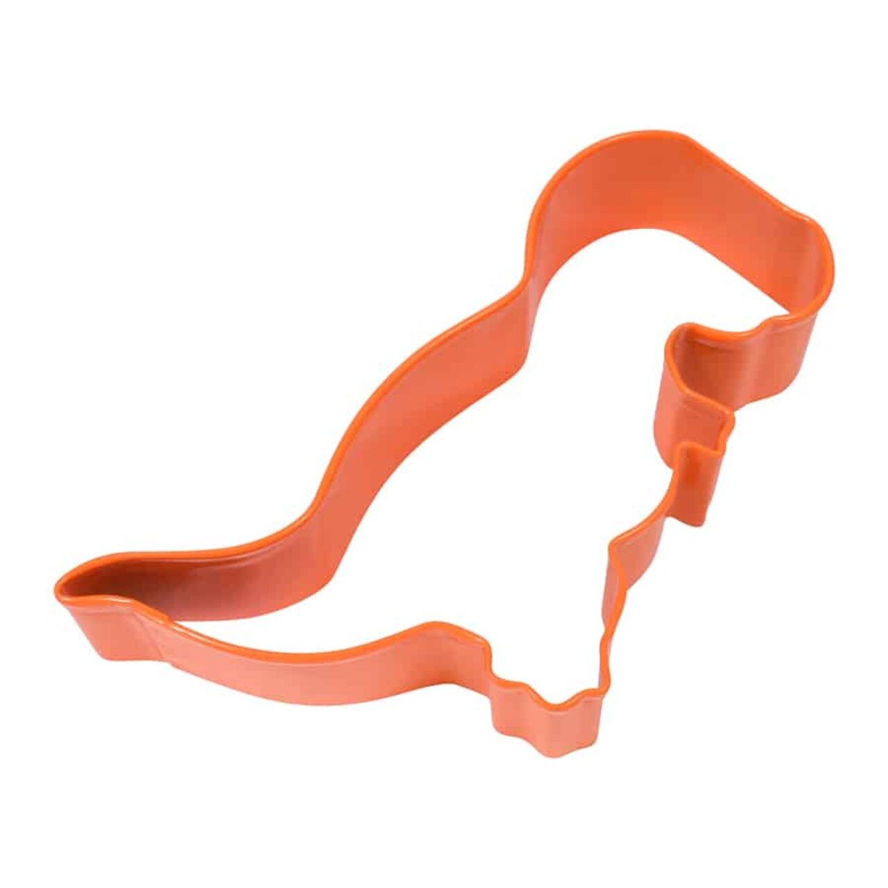 Tyrannosaurus Rex Baby Dinosaur Cookie Cutter (Orange, 4.75")